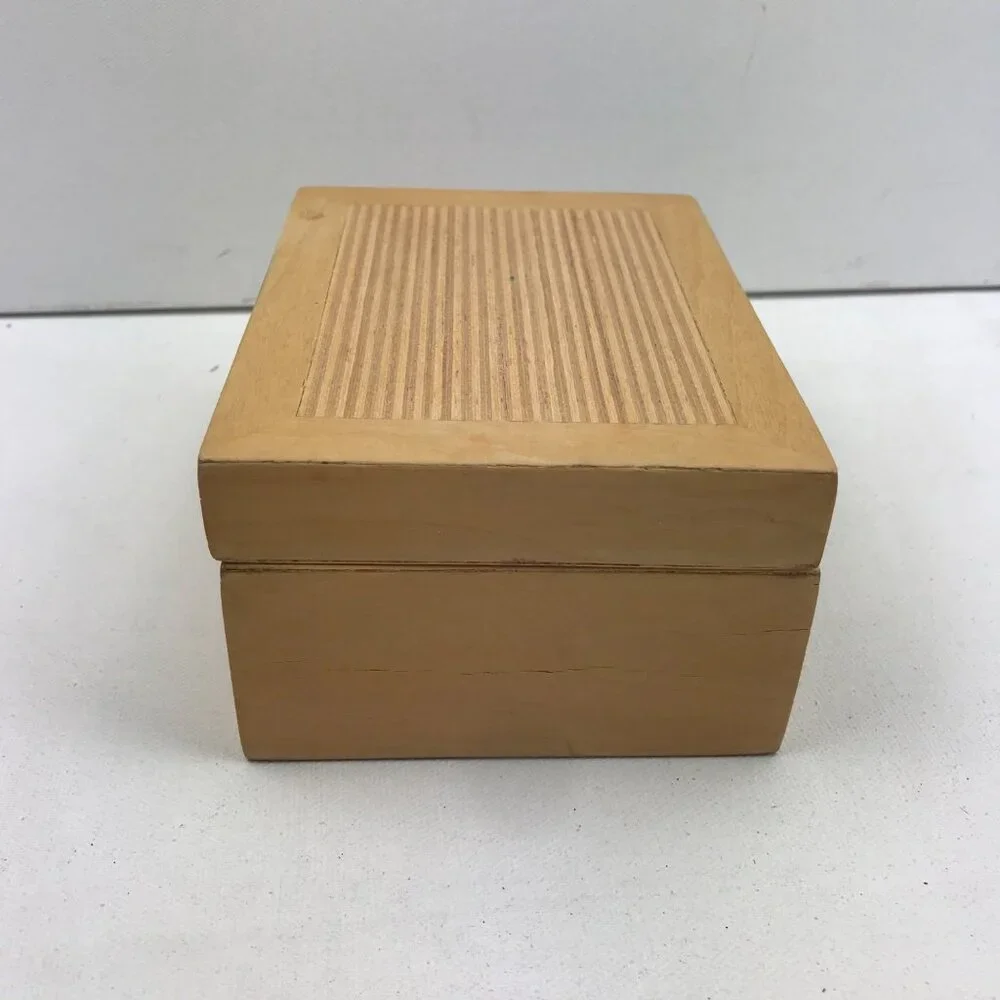 Wood Trinket Jewelry Box Latch Lock 5.75